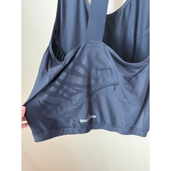 Stella McCartney X Adidas Navy Blue Tank Top Size Medium - Picture 4 of 8